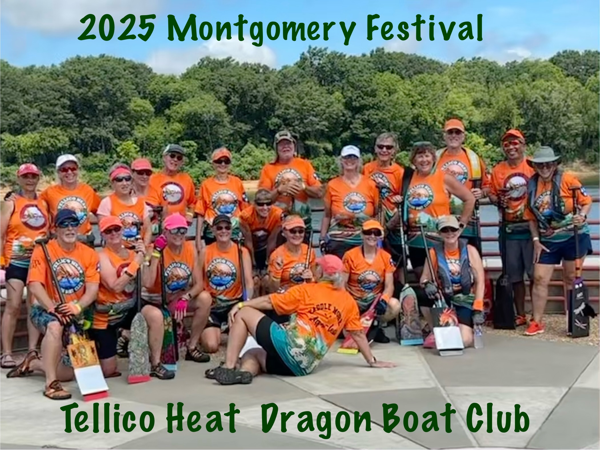 Tellico Heat 20 and 10 Person Boat Team